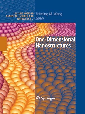 cover image of One-Dimensional Nanostructures
